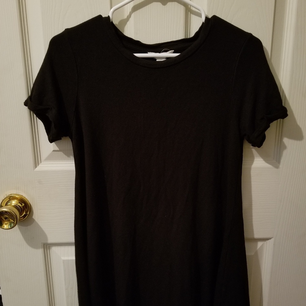 Black T-Shirt Dress